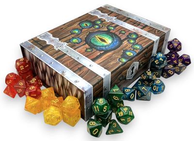 Mimic Chest and Treasure Dice Collection