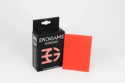 Sleeves - 66x92mm - ENDGAME - 100/pk - GENESIS - Poppy Red