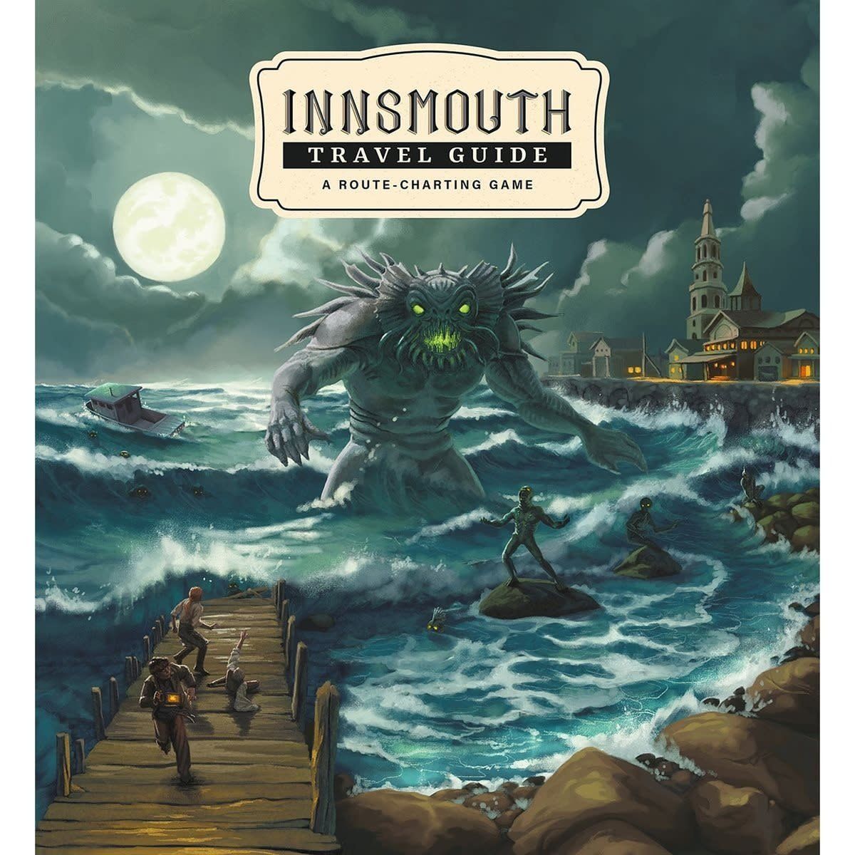 **PRE-ORDER** Innsmouth Travel Guide - A Route-Charting Game