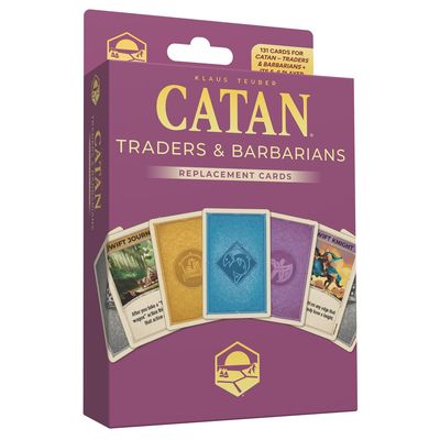 CATAN: 6th Edition - Traders &amp; Barbarians Replacement Cards
