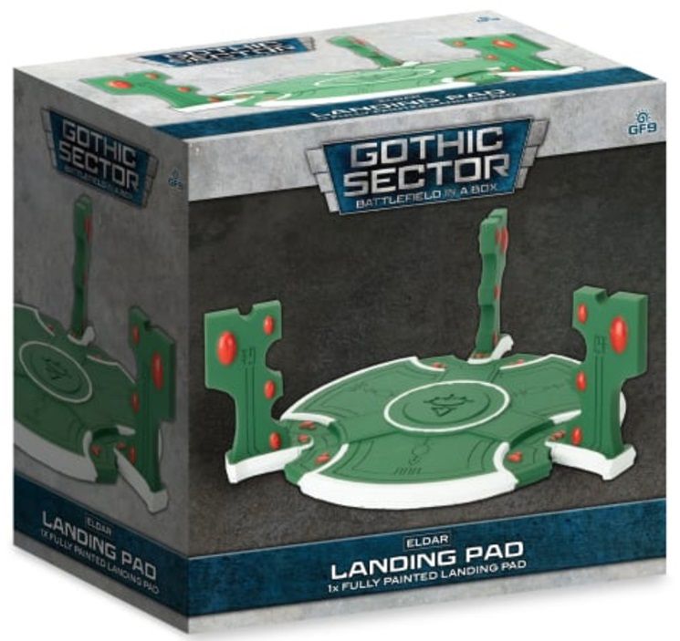Battlefield in a Box: Gothic Sector: Eldar Landing Pad