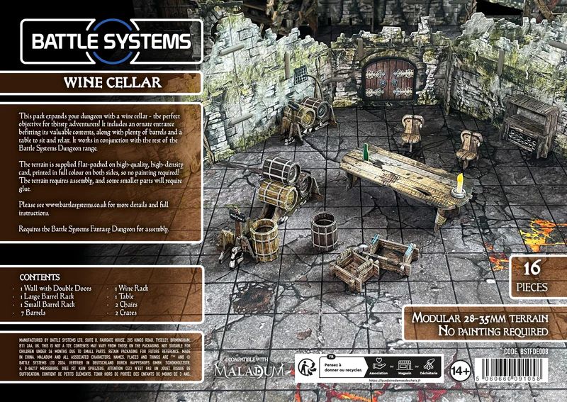 Battle Systems Fantasy: Wine Cellar