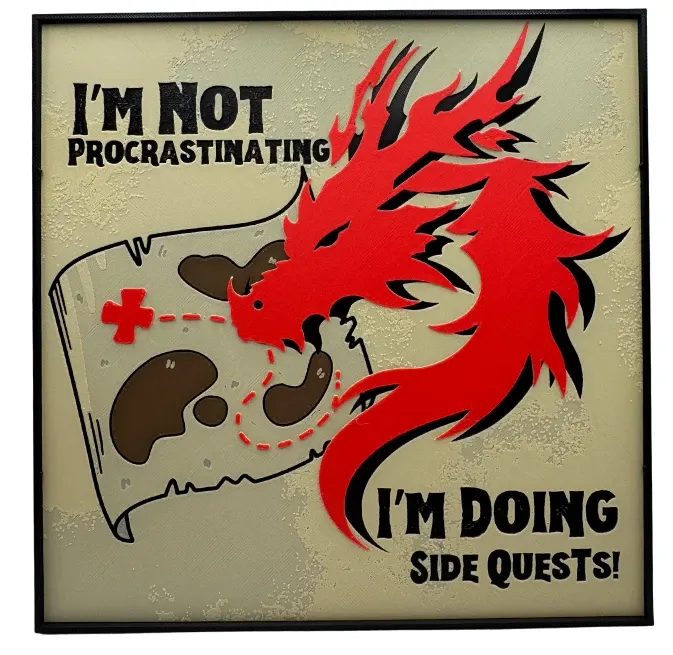 Hueforge: Dungeons &amp; Dragons - I&#39;m Not Procrastinating, I&#39;m Doing Side Quests