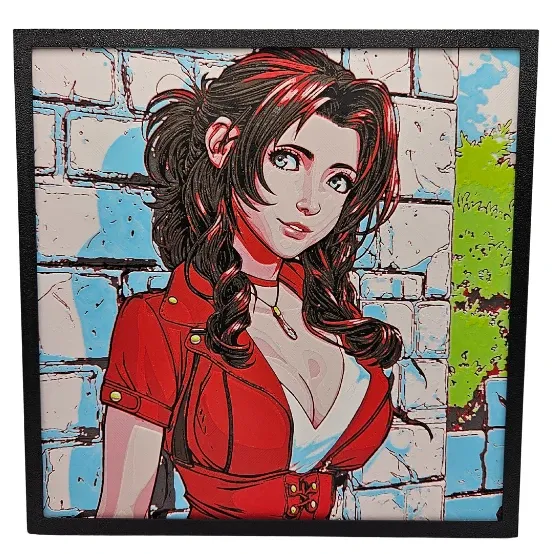 Hueforge: Final Fantasy - Aeris Gainsborough