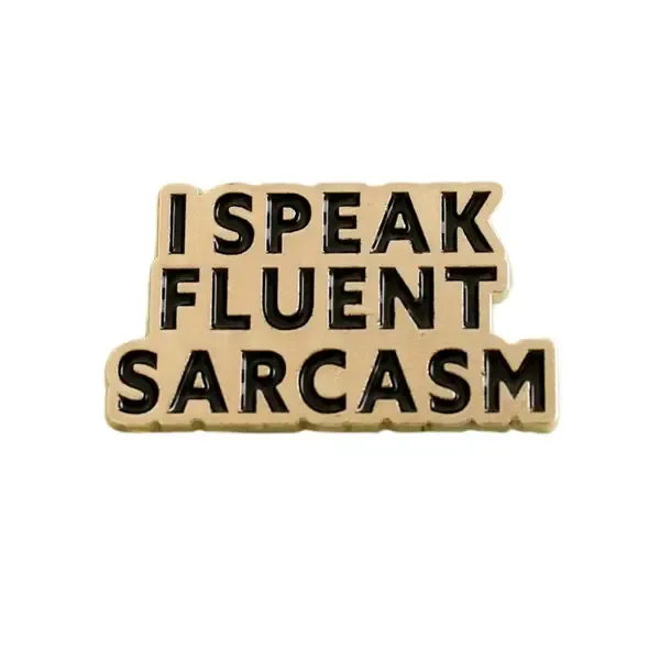 Enamel Pin - Mystery Dice Goblin - Speak Fluent Sarcasm