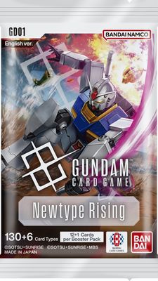 Gundam CG: Newtype Rising Booster Pack *LIMIT 6 PER HOUSEHOLD*