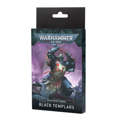 Warhammer 40K: Space Marines (Black Templars) - Datasheet Cards