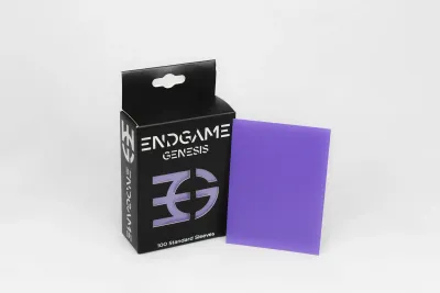 Sleeves - 66x92mm - ENDGAME - 100/pk - GENESIS - Nightshade Purple