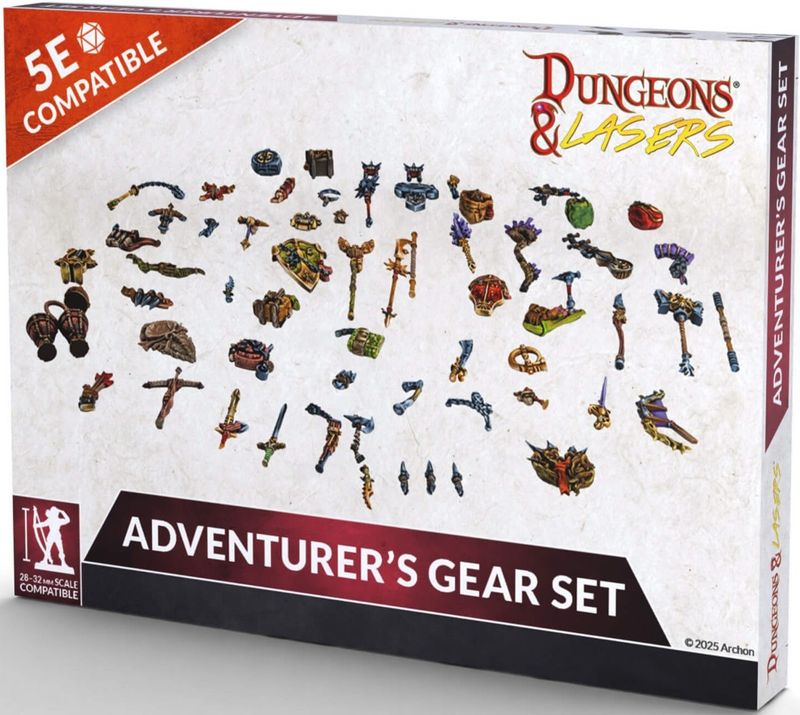 Dungeons &amp; Lasers: Adventurer&#39;s Gear Set