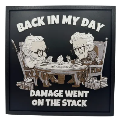 Hueforge: Magic The Gathering - Back in My Day, Damage Went on the Stack