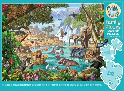 350 pcs - River of Life (Family Puzzle)