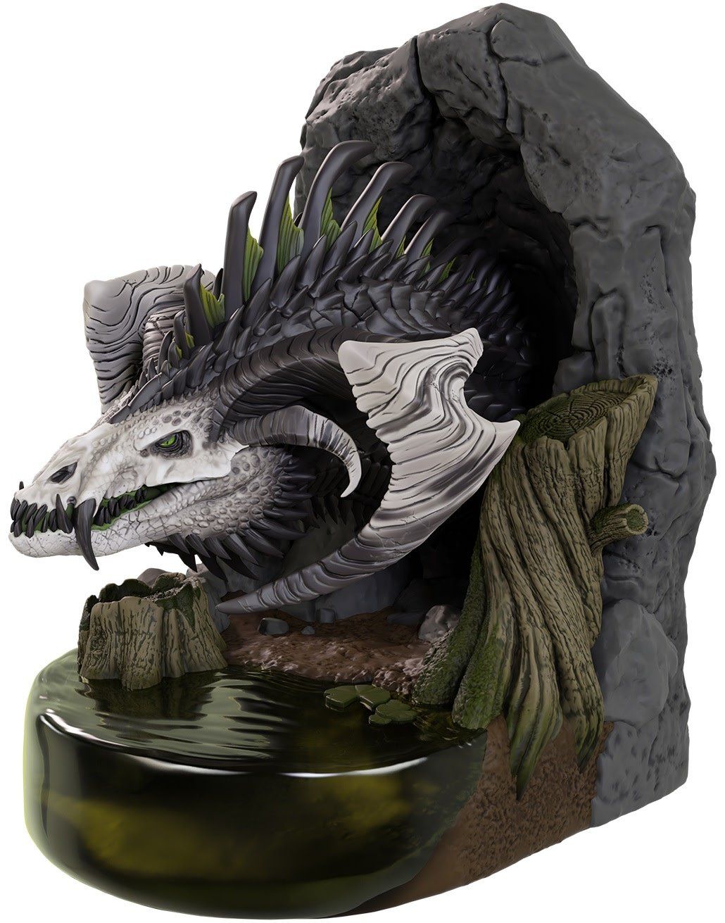 Dungeons &amp; Dragons Bookends - Black Dragon