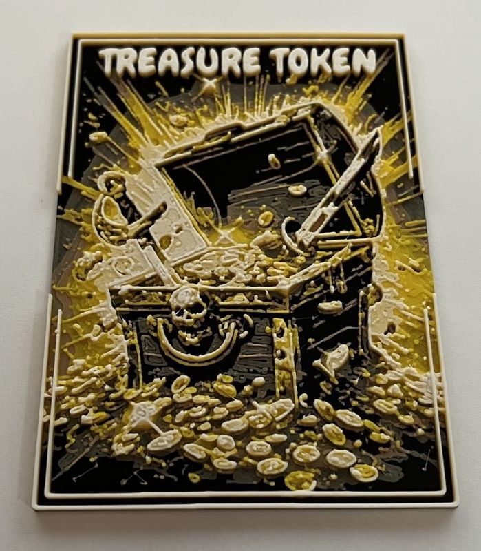 Hueforge: MTG Token - Treasure Token