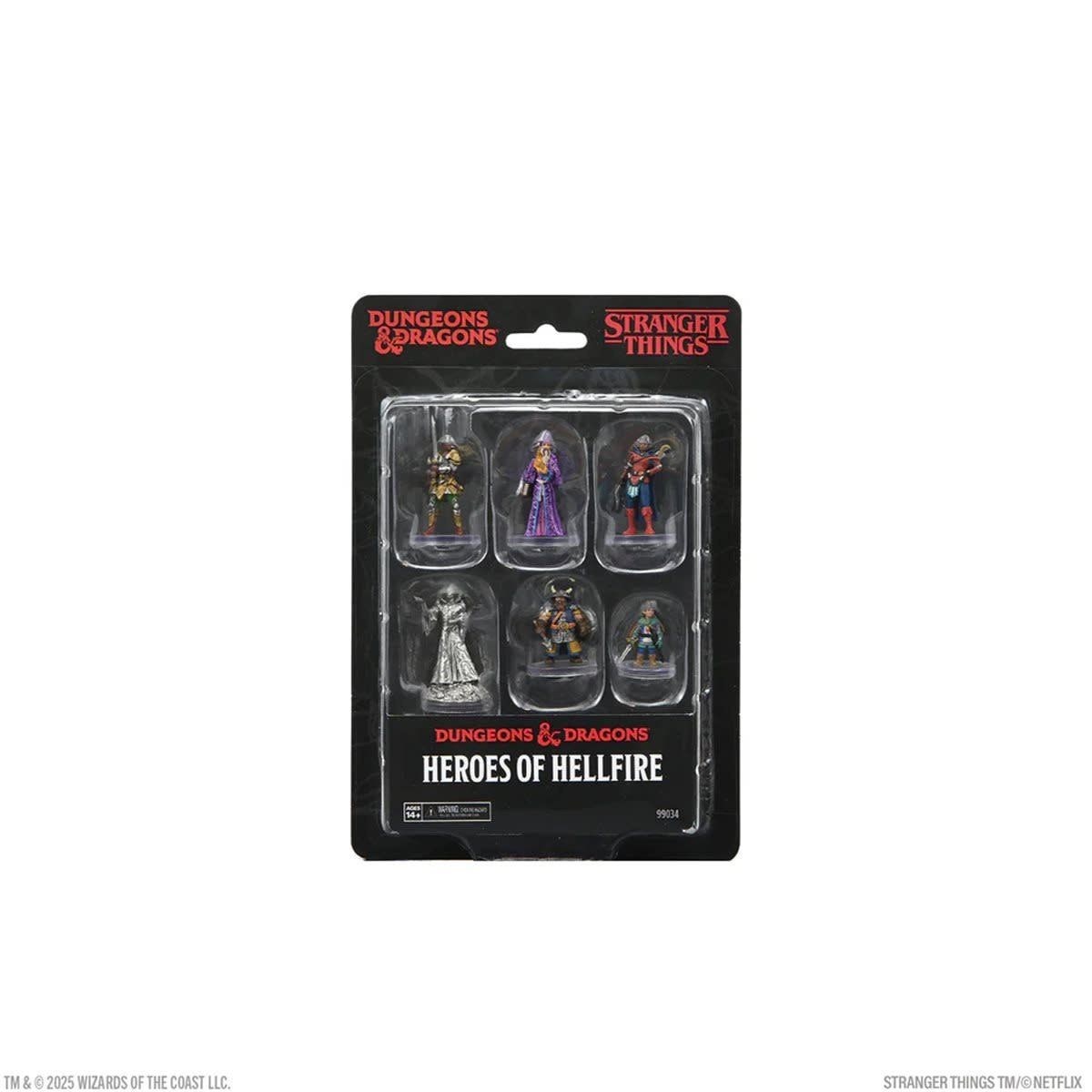 **PRE-ORDER** D&amp;D Stranger Things: Painted Miniatures: Heroes of Hellfire