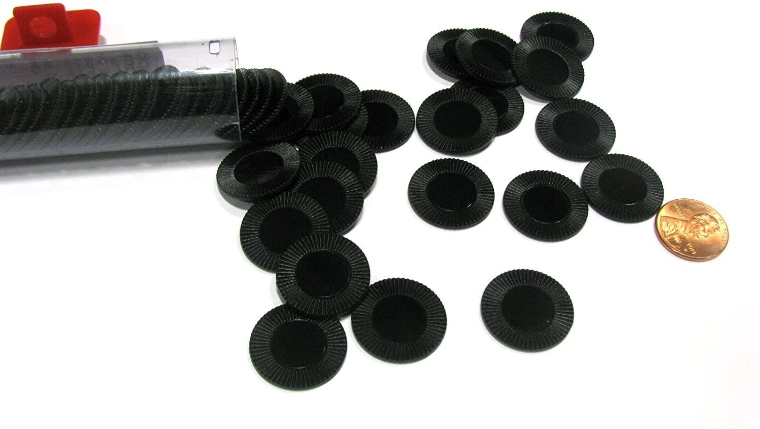 Poker Chips - 50 pcs, Color: Black