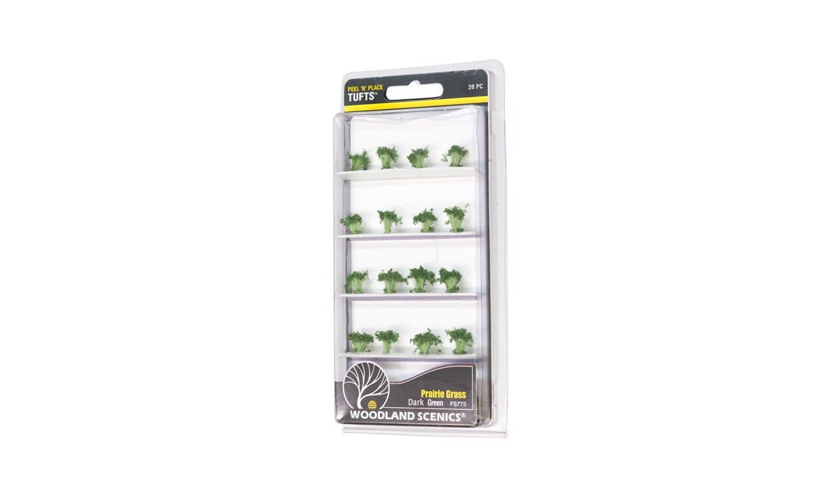 Peel &#39;N&#39; Place Tufts -, Type: Prairie Grass Dark Green