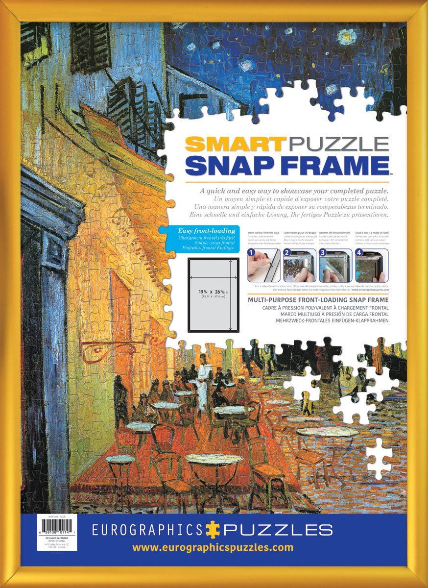 Smart Puzzle - Snap Frame, Color: Gold