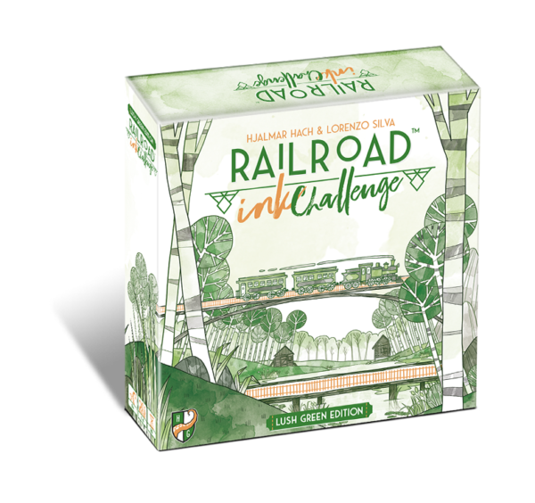 Railroad Ink Challenge, Color: Lush Green