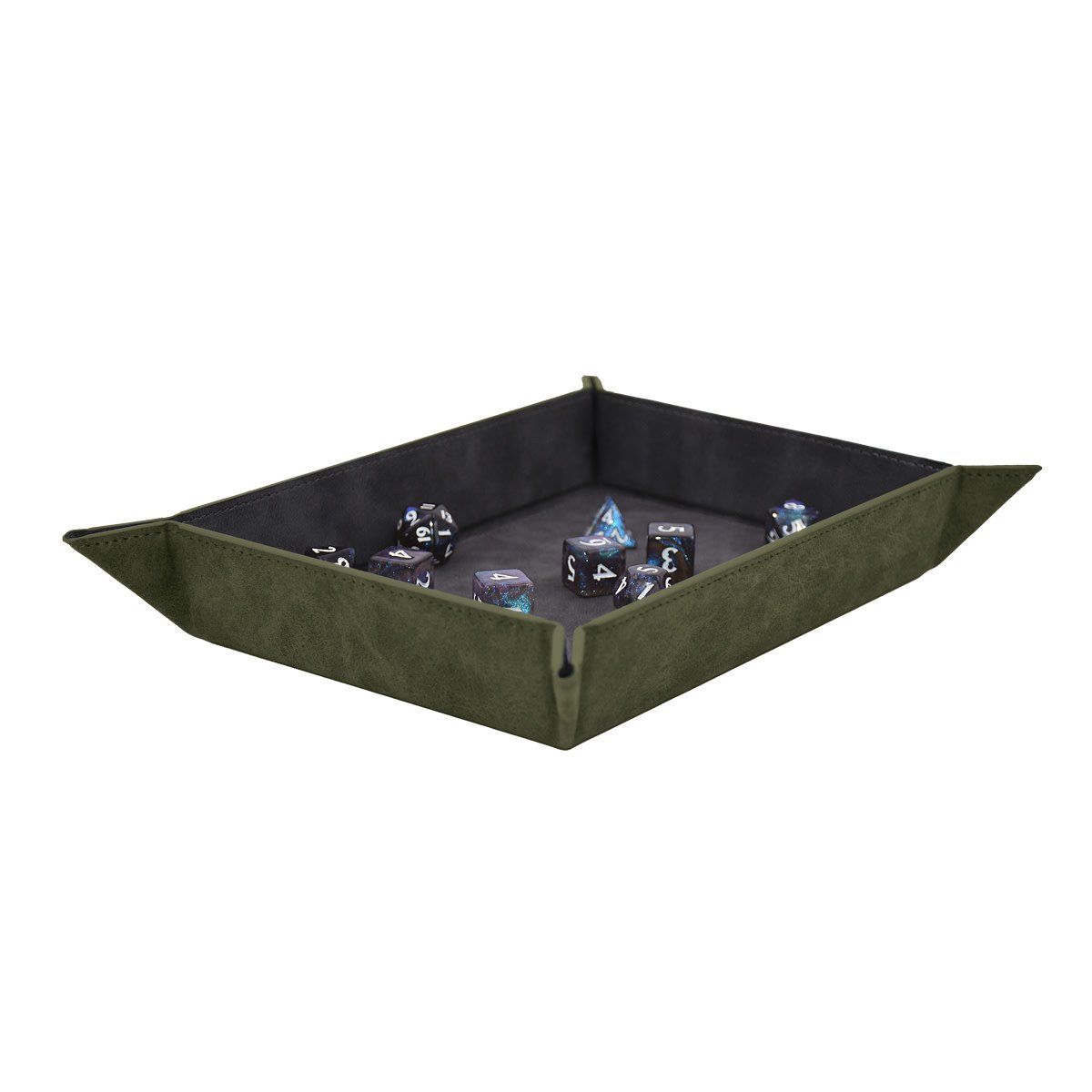 Ultra Pro Folding Dice Tray, Color: Emerald Green