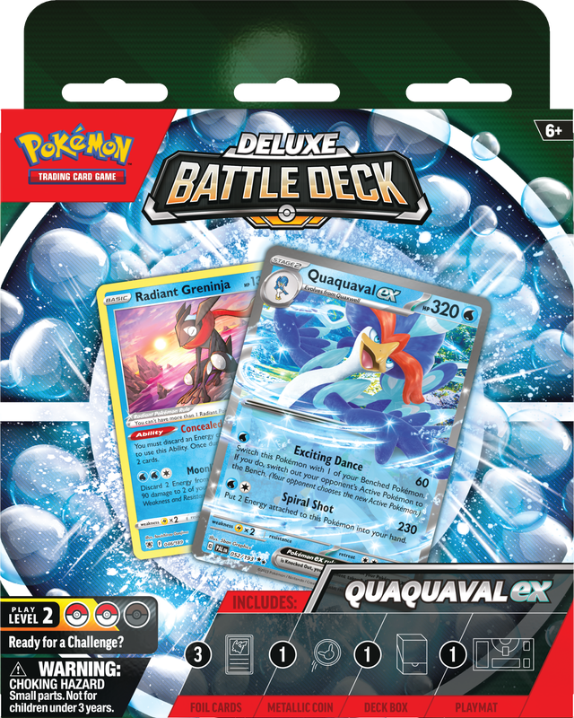 Pokemon TCG - Deluxe Battle Deck, Name: Quaquaval
