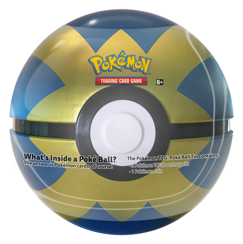Pokemon TCG - Pokeball Tin Spring 2022, Type: Quick Ball