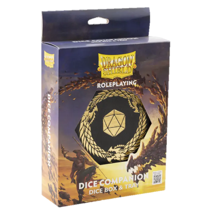 Dragon Shield RPG Dice Companion, Color: Iron Grey