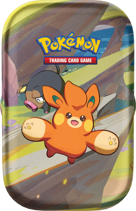 Pokemon TCG - Scarlet &amp; Violet: Paldea Friends Mini Tin, Featuring: Pawmot &amp; Lechonk