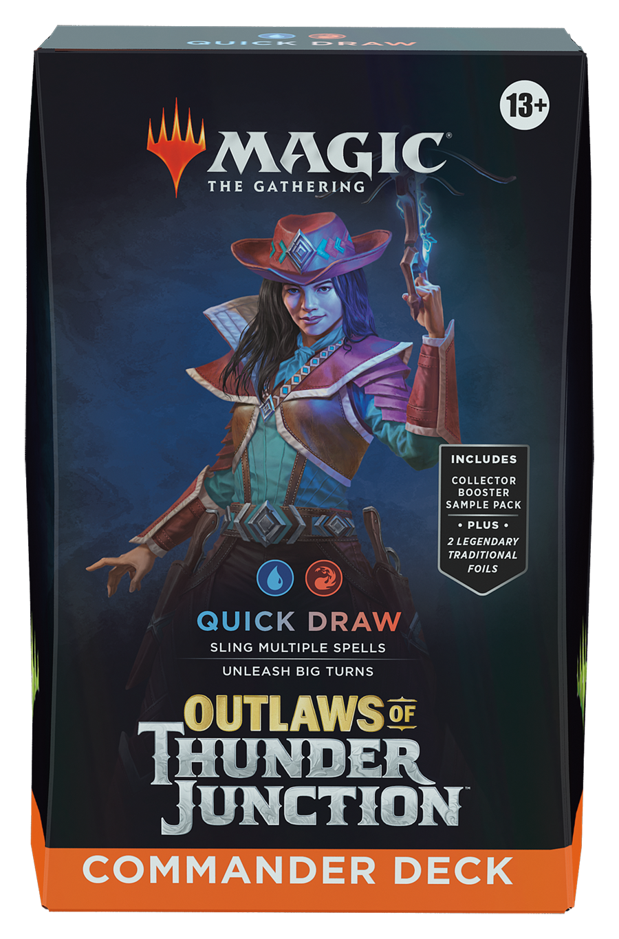Magic the Gathering TCG Outlaws of Thunder Junction Commander Deck, Type: Quick Draw