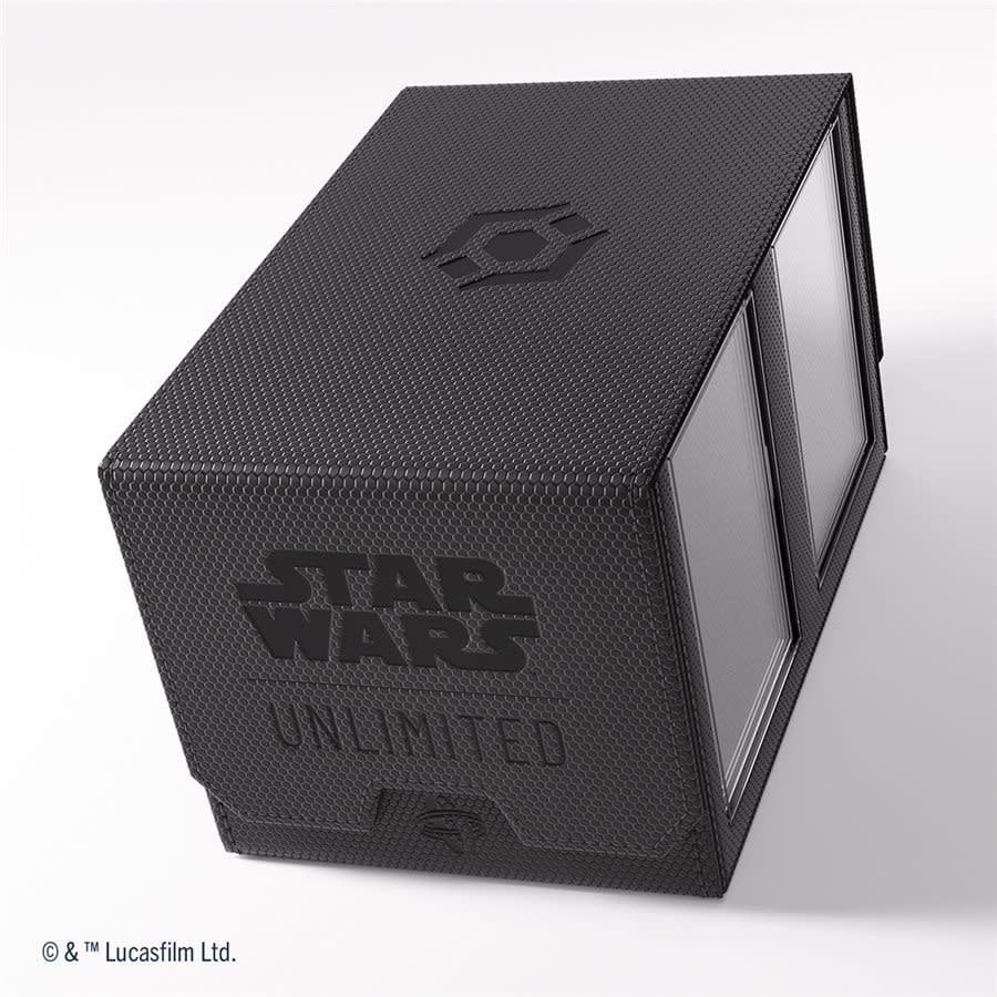 Double Deck Pod (Deck Box) - Star Wars Unlimited -, Color: Black