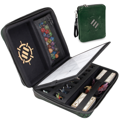 AP Enhance Tabletop RPG Organizer Collector&#39;s Edition, Color: Green