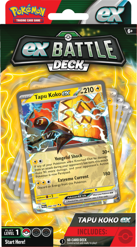 Pokemon TCG - Battle Deck, Type: Tapu Koko