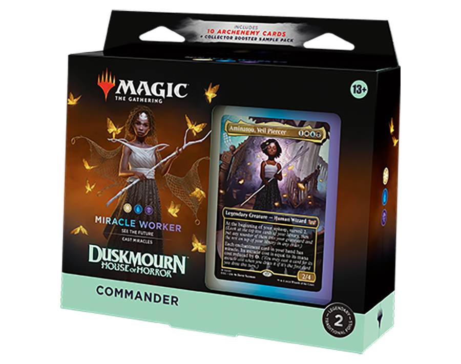 Magic The Gathering TCG: Duskmourn House of Horror Commander Deck, Type: Miracle Worker