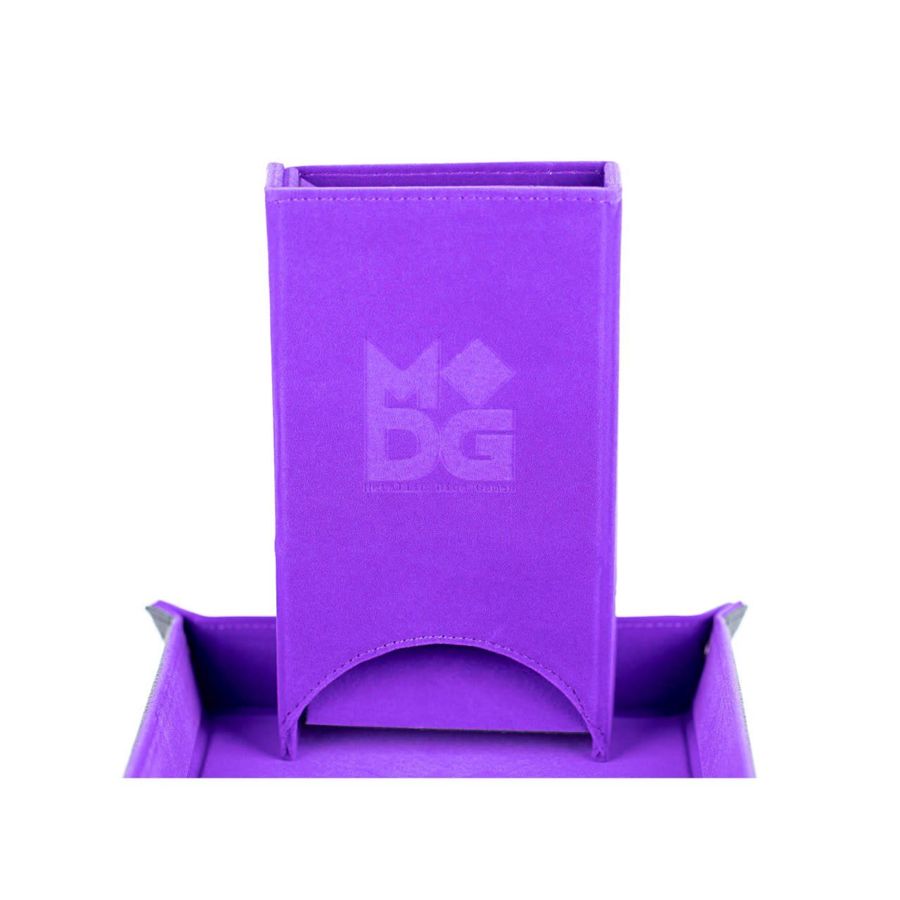 Fold Up Dice Tower, Color: Purple