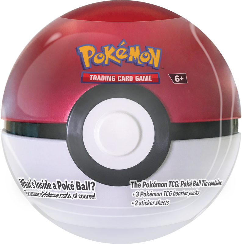 Pokemon TCG - Pokeball Tin Fall 2024, Type: Poke Ball