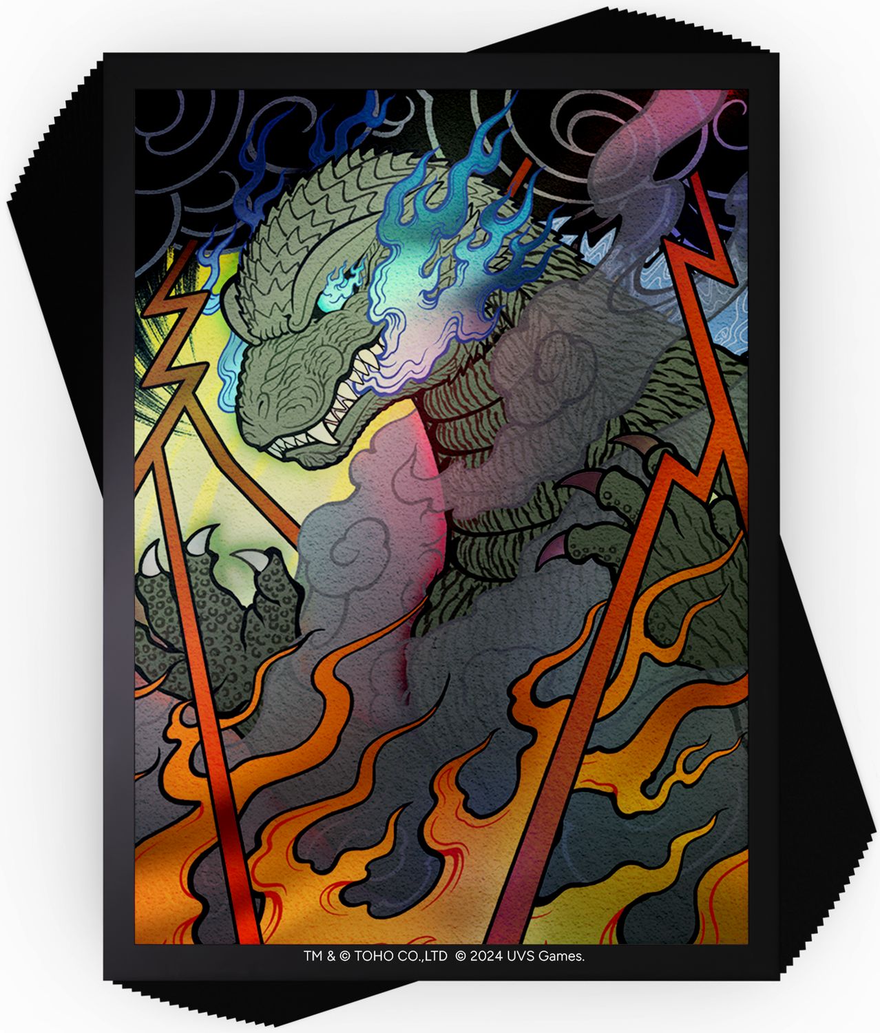 Sleeves - 66x91mm (Standard CCG) Godzilla 100/pack -, Type: Godzilla