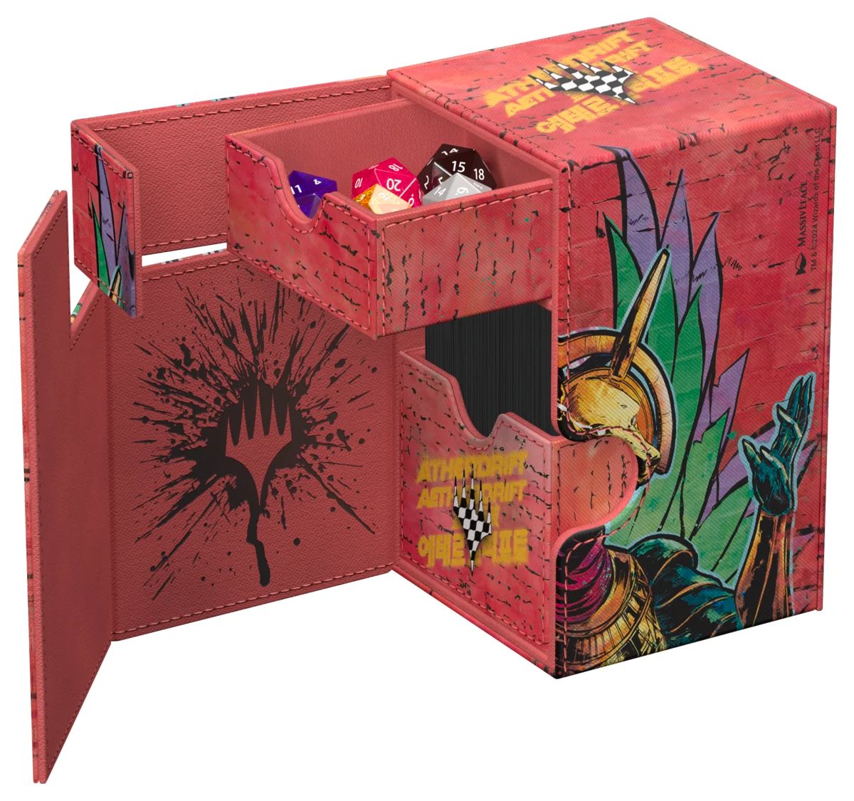 Deck Box - Flip &#39;n&#39; Tray (100+) MTG Aetherdrift -, Type: Hazoret, Godseeker