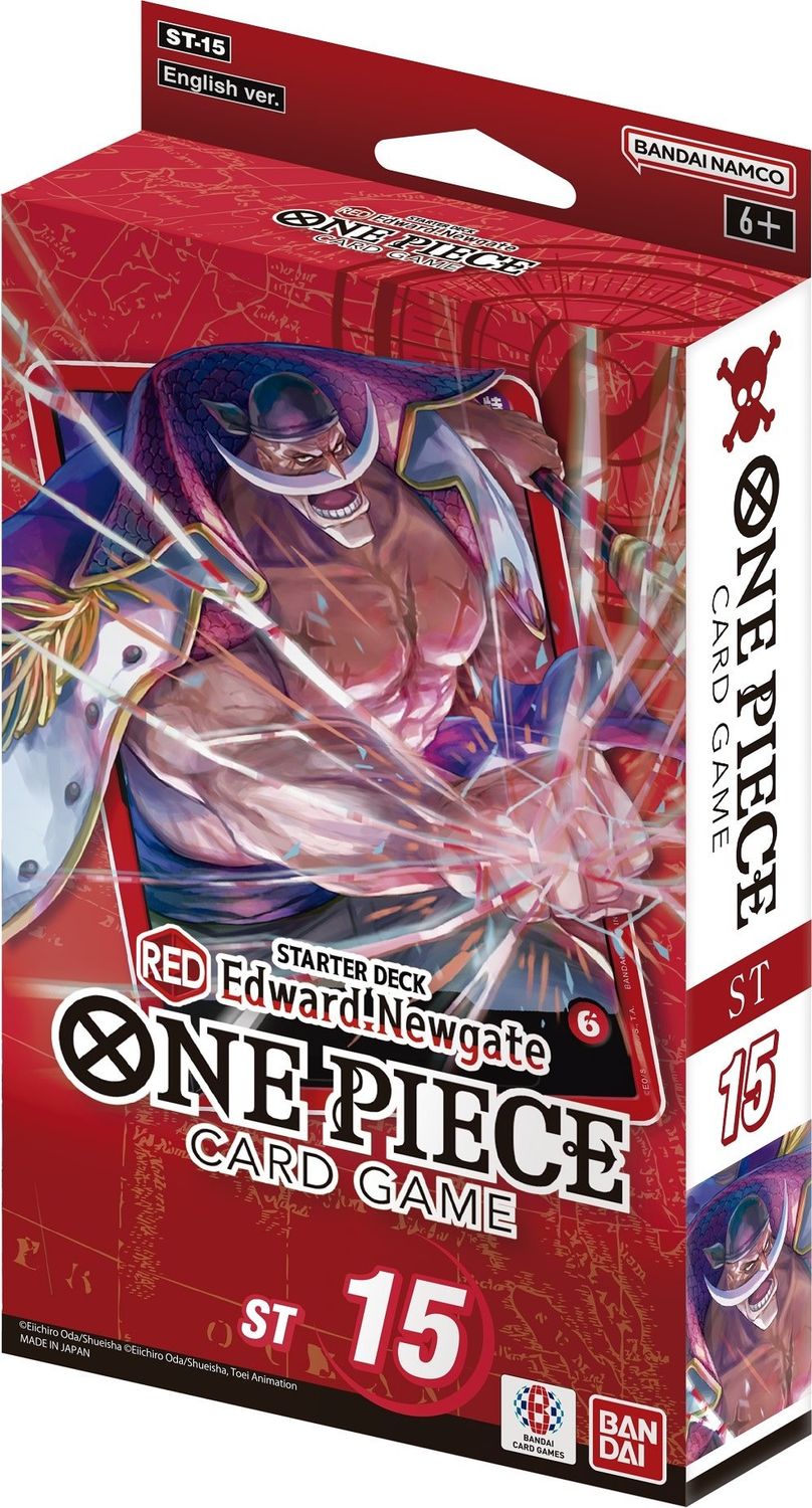 *LIMIT OF 1 PER CUSTOMER* One Piece CG: Starter Deck -, Deck: Red Newgate