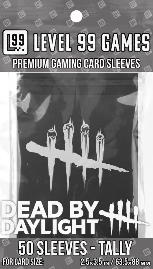Sleeves - 63.5x88mm Level 99 - 50/pk - Dead by Daylight -, Type: Tally