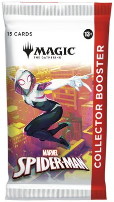 Magic the Gathering TCG Marvel&#39;s Spider-Man Collector Booster Pack