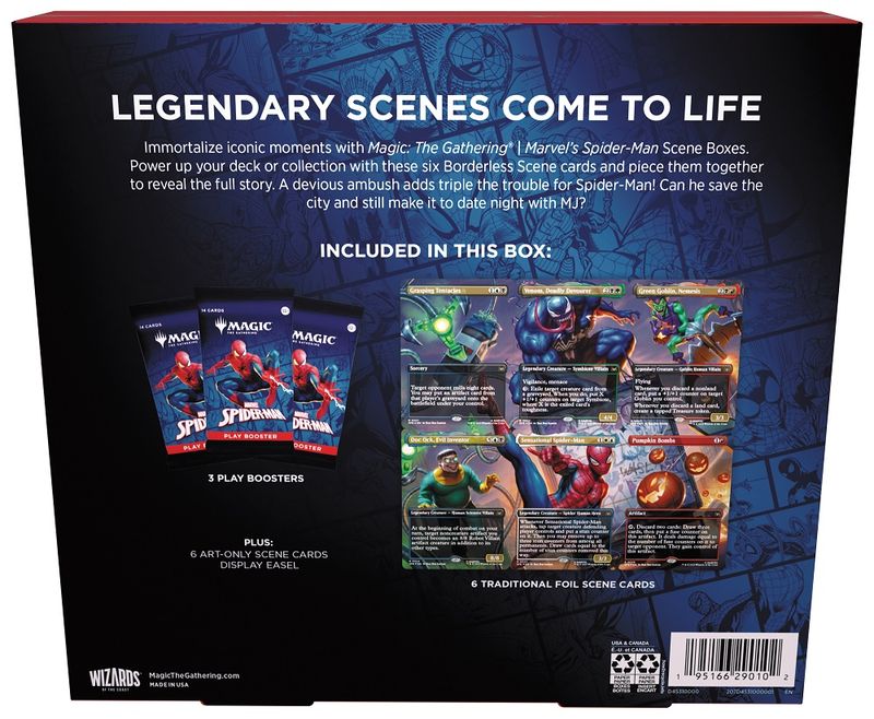 **PRE-ORDER** Magic the Gathering TCG Marvel&#39;s Spider-Man Scene Box