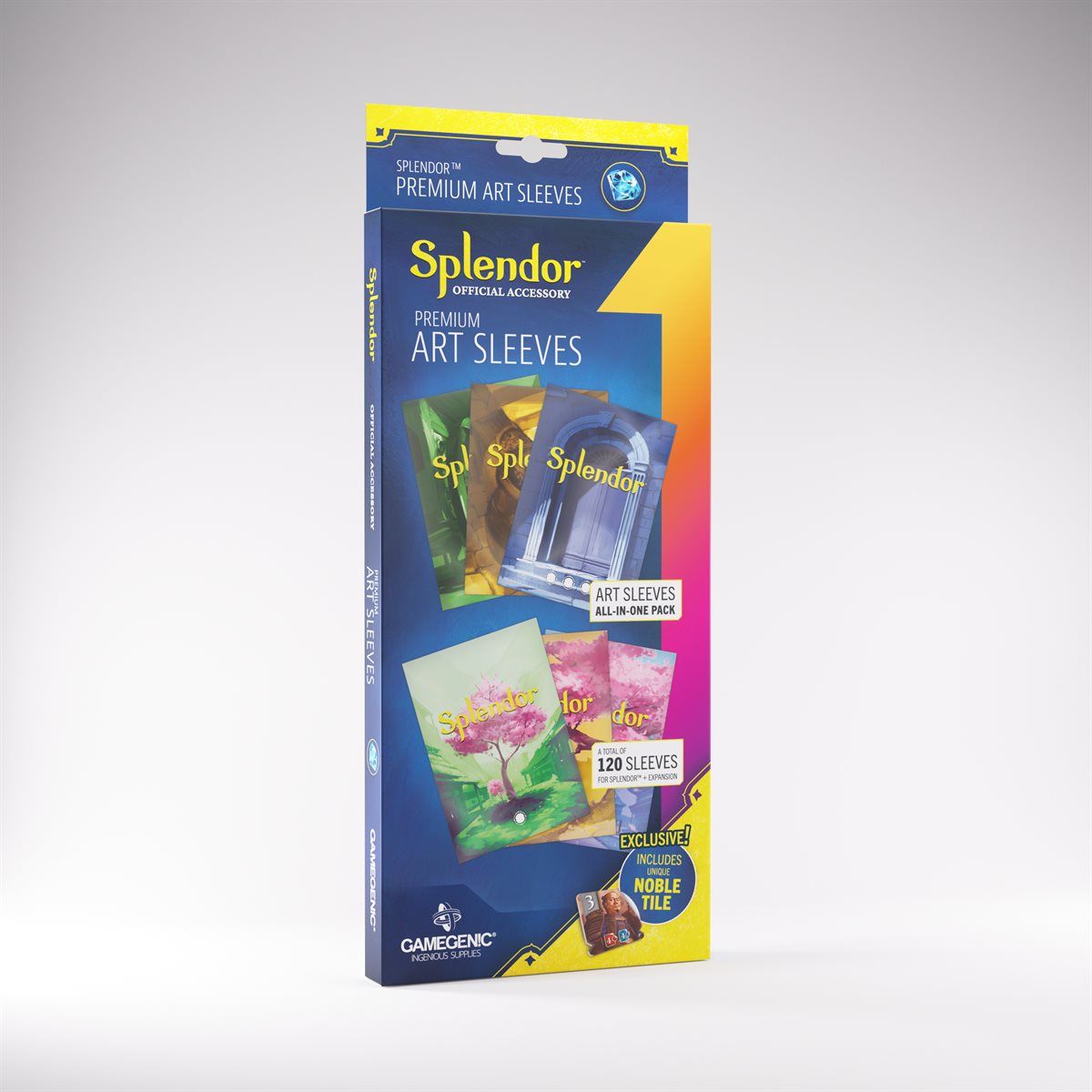 Sleeves - 66x91mm - Gamegenic - 120/pk - Art Sleeves - Splendor