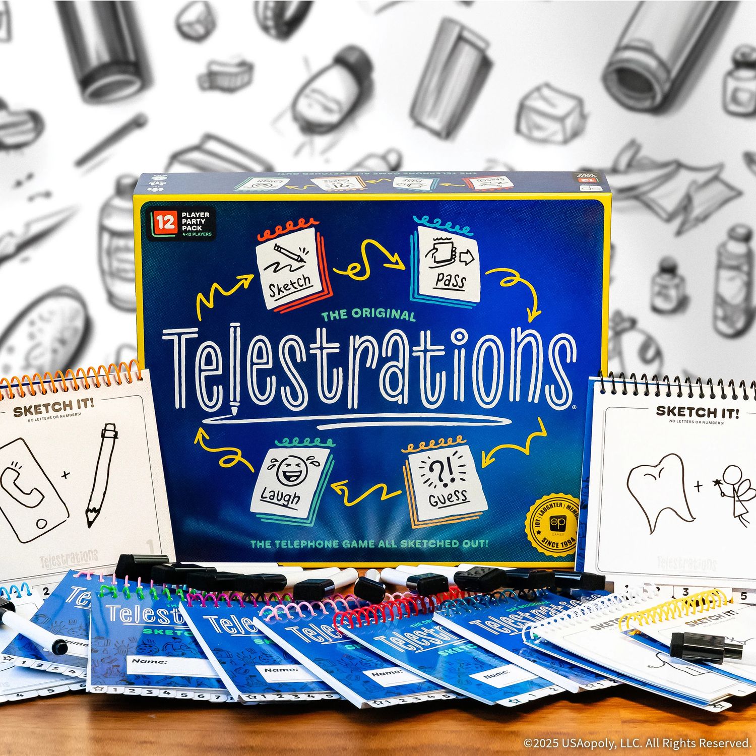 Telestrations 12 Player Party Pack (2025)