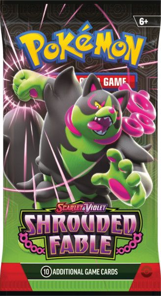 Pokemon TCG - Scarlet &amp; Violet Shrouded Fable Booster Pack