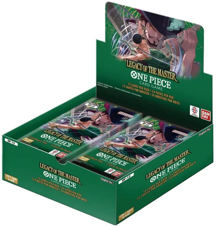 *LIMIT OF 1 PER HOUSEHOLD* One Piece CG: Legacy of the Master Booster Box