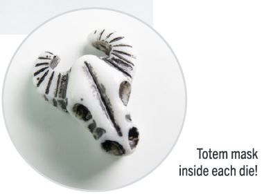 7-Piece RPG Dice Set - Embraced Death Valley