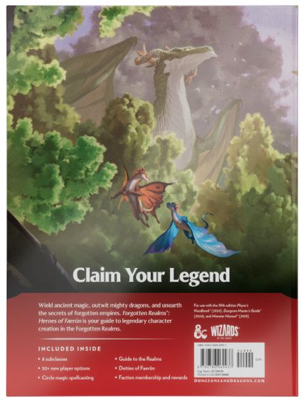 **PRE-ORDER** Dungeons &amp; Dragons 5E: Forgotten Realms: Heroes of Faerun