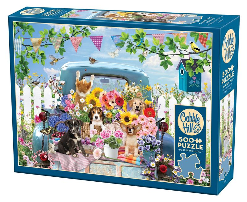500 pcs - Country Truck in Summer (AI Assistance)