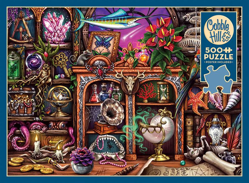 500 pcs - Cabinet of Curiosities