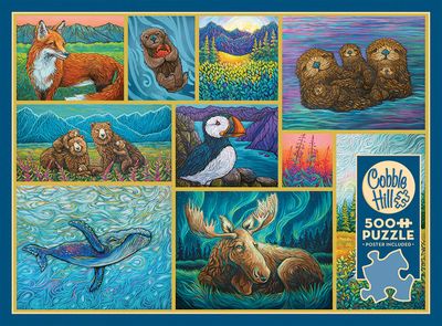 500 pcs - Alaskan Animals