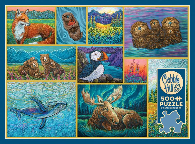 500 pcs - Alaskan Animals